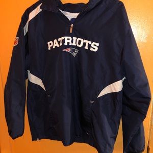 Patriots Windbreaker Jacket- Size Large 14/16